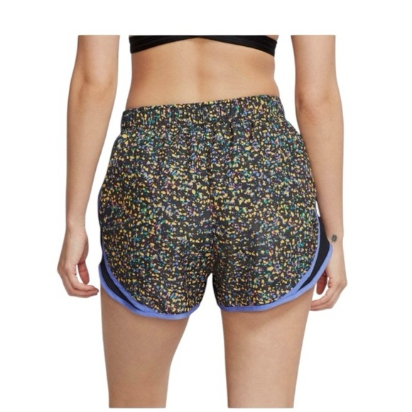 Nike Icon Clash Dri-FIT Printed Tempo Running Shorts Black Floral XS - Picture 2 of 6